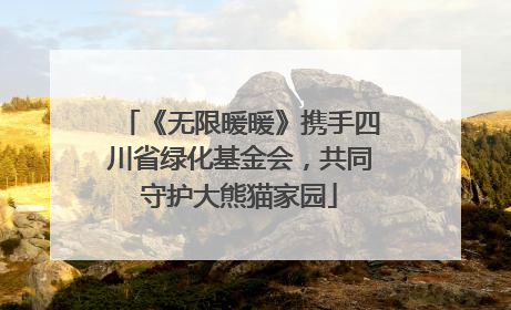 《无限暖暖》携手四川省绿化基金会，共同守护大熊猫家园