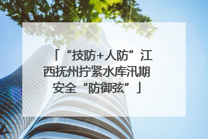 “技防+人防”江西抚州拧紧水库汛期安全“防御弦”