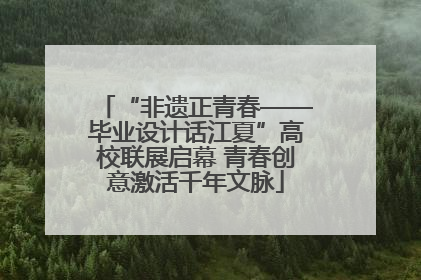 “非遗正青春——毕业设计话江夏”高校联展启幕 青春创意激活千年文脉