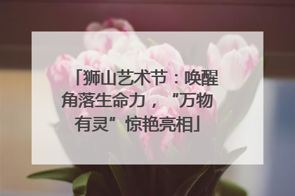 狮山艺术节：唤醒角落生命力，“万物有灵”惊艳亮相