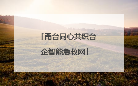 甬台同心共织台企智能急救网