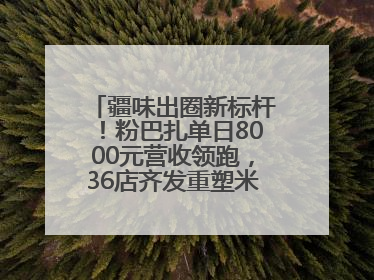 疆味出圈新标杆！粉巴扎单日8000元营收领跑，36店齐发重塑米粉赛道格局