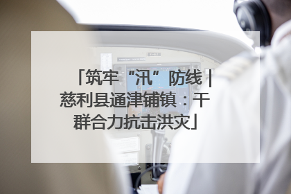 筑牢“汛”防线｜慈利县通津铺镇：干群合力抗击洪灾