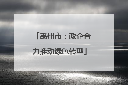 禹州市：政企合力推动绿色转型