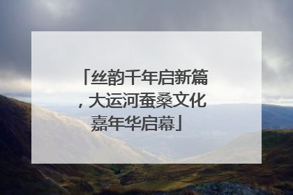 丝韵千年启新篇，大运河蚕桑文化嘉年华启幕