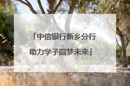 中信银行新乡分行助力学子圆梦未来