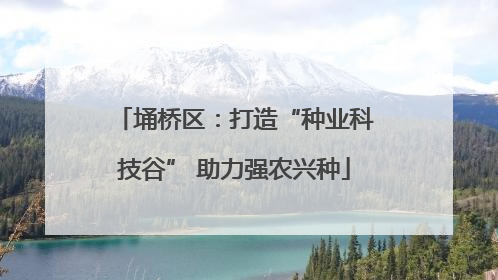 埇桥区：打造“种业科技谷” 助力强农兴种