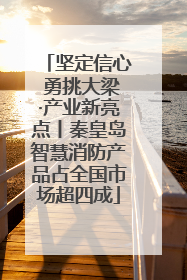 坚定信心 勇挑大梁·产业新亮点丨秦皇岛智慧消防产品占全国市场超四成