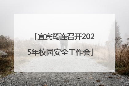 宜宾筠连召开2025年校园安全工作会