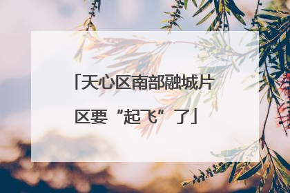 天心区南部融城片区要“起飞”了