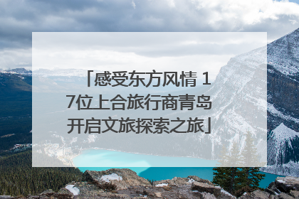 感受东方风情 17位上合旅行商青岛开启文旅探索之旅