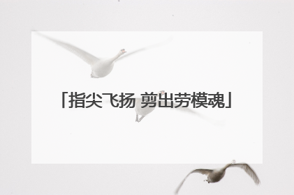 指尖飞扬 剪出劳模魂