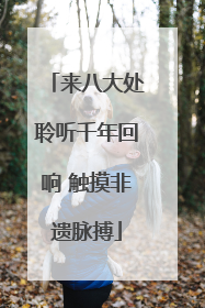 来八大处聆听千年回响 触摸非遗脉搏