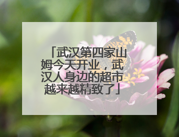 武汉第四家山姆今天开业,武汉人身边的超市越来越精致了
