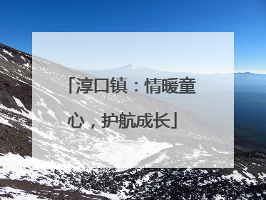 淳口镇：情暖童心，护航成长