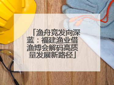 渔舟竞发向深蓝：福建渔业借渔博会解码高质量发展新路径