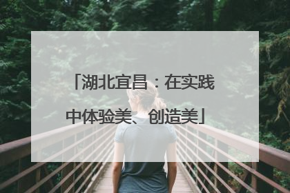 湖北宜昌：在实践中体验美、创造美