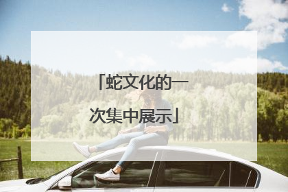 蛇文化的一次集中展示