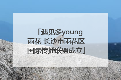 遇见多young雨花 长沙市雨花区国际传播联盟成立