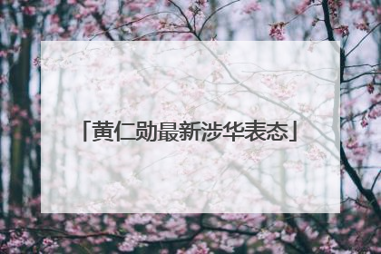 黄仁勋最新涉华表态